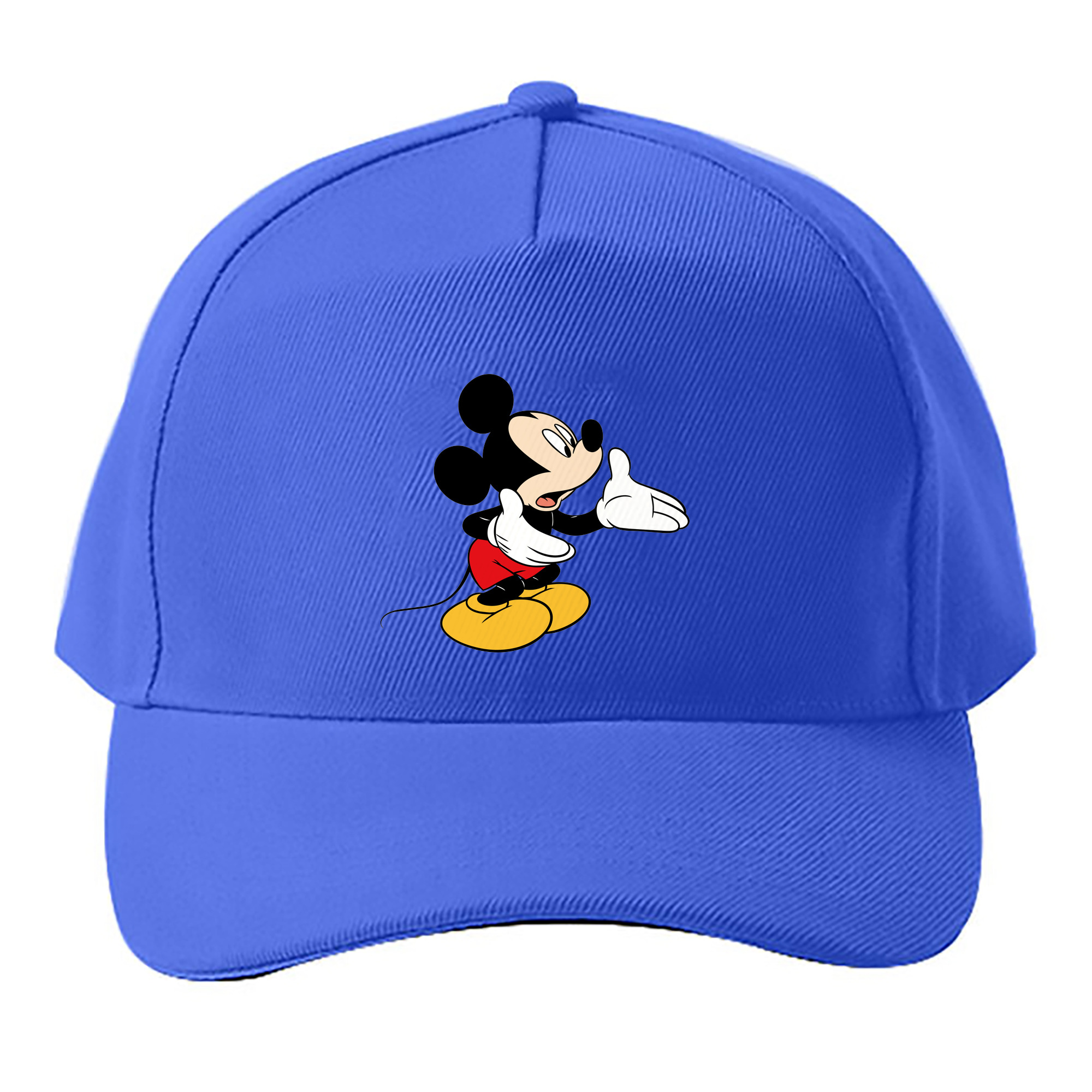 （画像用） ミッキーマウス Mickey Mouse ベースボールキャップ 綿100％ 男女兼用 帽子 スポーツ